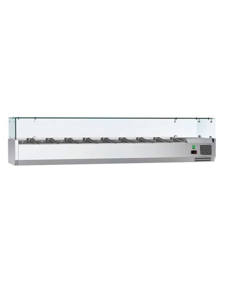 vitrine ingredients 9 x gn 1/3