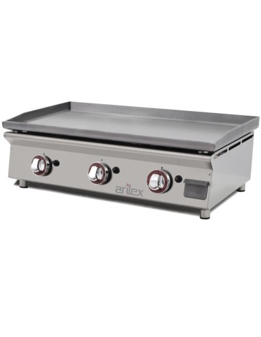 Plancha à gaz en acier laminé 6 mm Arilex 80PGLN