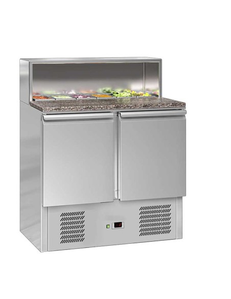 comptoir refrigere granit 2 portes