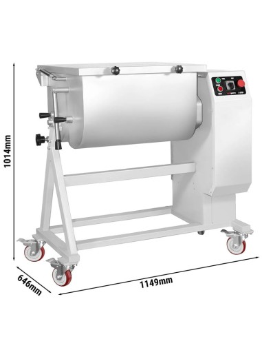 Dimensions mélangeur à viande électrique - 100 L