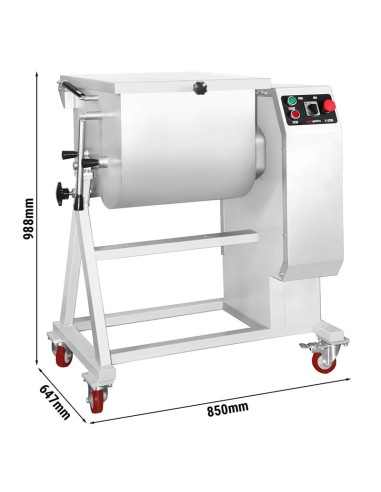 dimensions mélangeur à viande électrique - 48 L