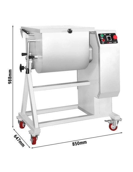 dimensions mélangeur à viande électrique - 48 L
