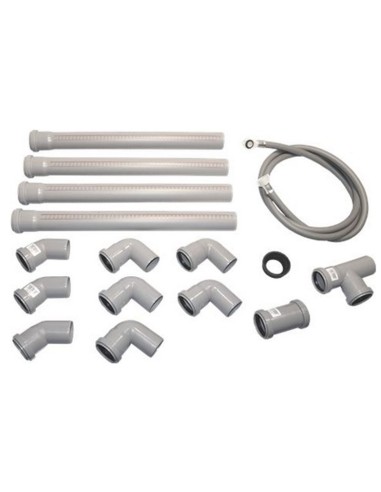 Kit de vidange haute température avec raccord pour four 1
