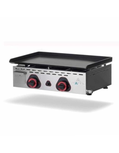 Plancha à gaz en acier 6 mm gamme Eco - L600- Mainho