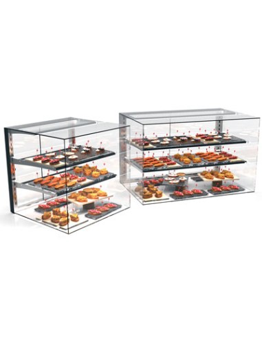Vitrine d'exposition neutre sans structure - L 600 mm SAYL - 3