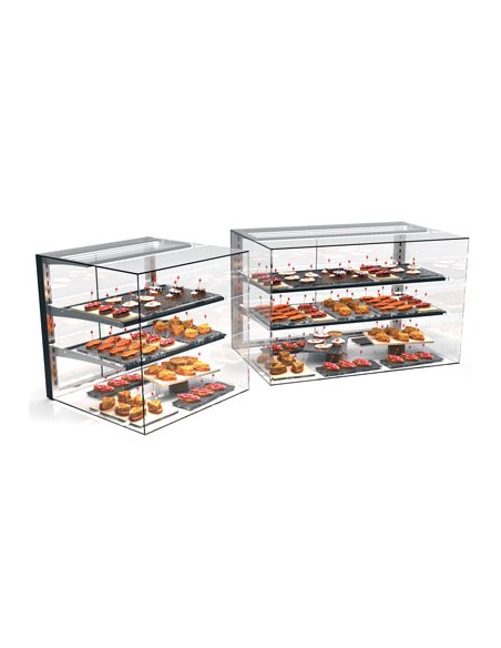 Vitrine d'exposition neutre sans structure - L 600 mm SAYL - 3