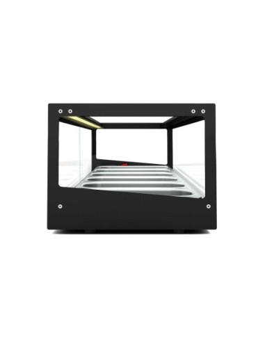Vitrine chauffante bain marie SAYL Logic Line avec LED - 3