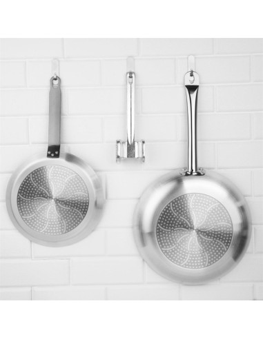 Wok aluminium antiadhesif induction Vogue Teflon Platinum Plus 300mm