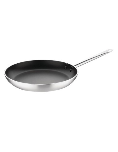 Poêle antiadhésive induction en aluminium et téflon Vogue 360mm