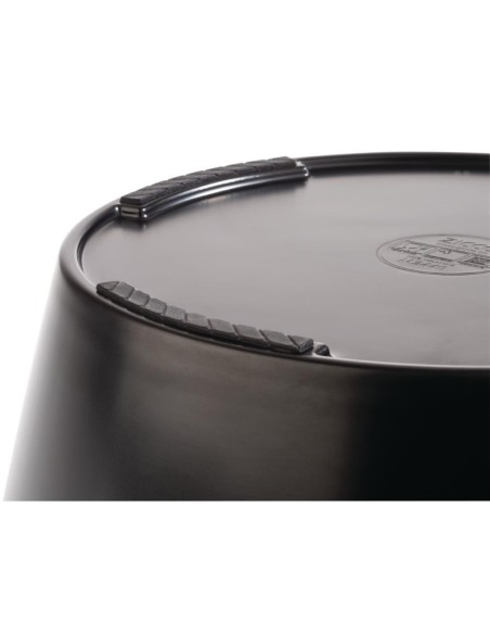 Bol noir et bois APS Frida 220(Ø)mm 2,2L