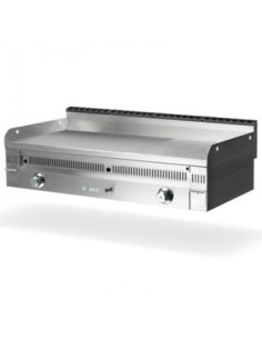 Plancha Fry-Top électrique mi-rainurée en acier - Mainho - 1