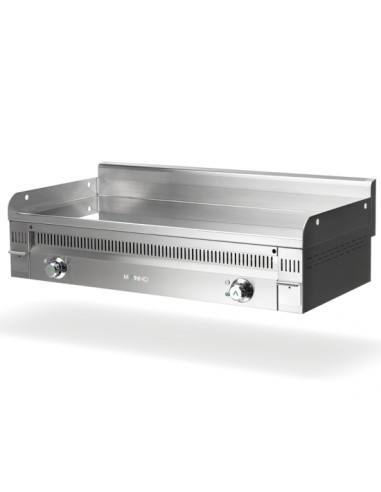 Fry-Top électrique EURO-CROM lisse en CHROME - L1200 | Mainho