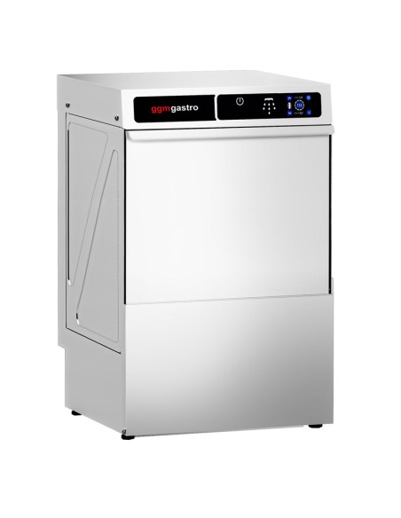 Lave-verres professionnel avec pompe de vidange 40 x 40 - 3,30 kW - 2