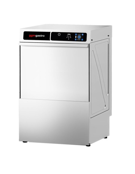 Lave-verres professionnel avec pompe de vidange 40 x 40 - 3,30 kW - 3