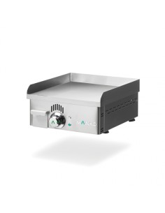 Plancha électrique NOVO-SNACK lisse en ACIER rectifié - L400 | Mainho