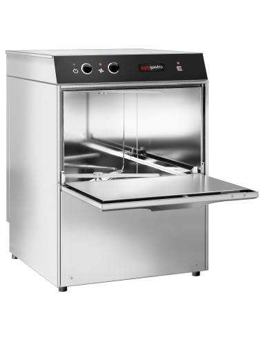 Lave-verres professionnel à double paroi avec pompe de vidange 35 x 35 - 3