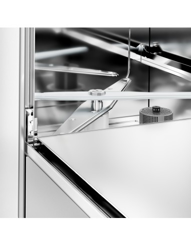 Lave-verres professionnel à double paroi avec pompe de vidange 35 x 35 - 5