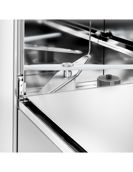 Lave-verres professionnel à double paroi avec pompe de vidange 35 x 35 - 5