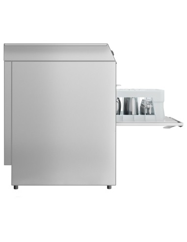 Lave-verres professionnel à double paroi avec pompe de vidange 35 x 35 - 4
