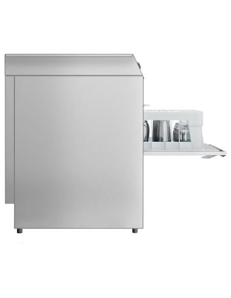 Lave-verres professionnel à double paroi avec pompe de vidange 35 x 35 - 4