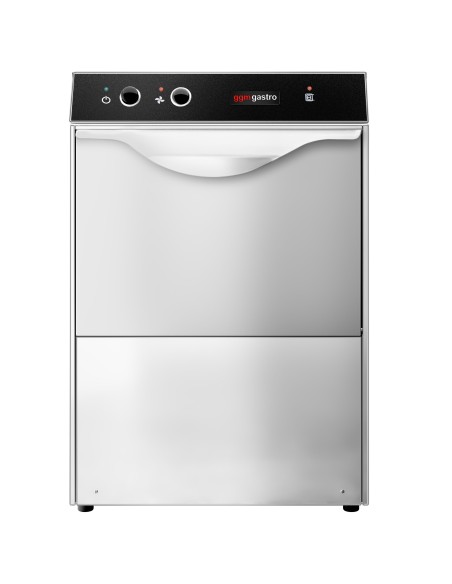 Lave-verres professionnel avec pompe de vidange 40 x 40 - 2,97 kW