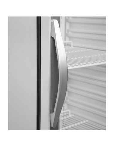 Armoire réfrigérée vitrée blanche sans canopy 350L - UR400SG