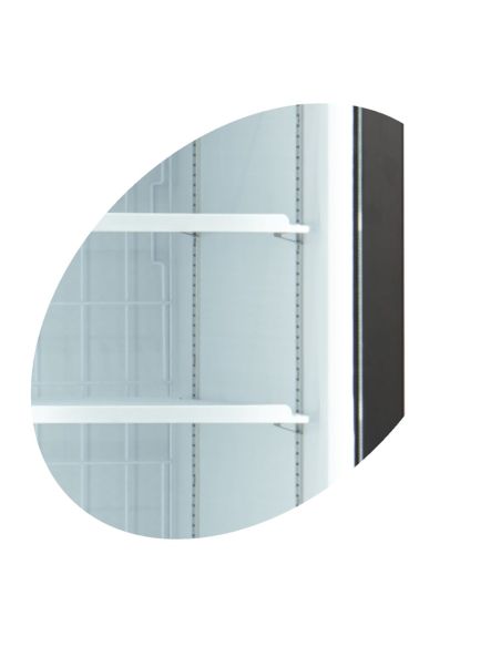 Armoire congélateur 3 portes vitrées avec canopy - 891 L - UFSC1600GCP