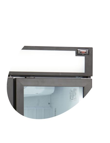 Armoire congélateur 3 portes vitrées avec canopy - 891 L - UFSC1600GCP