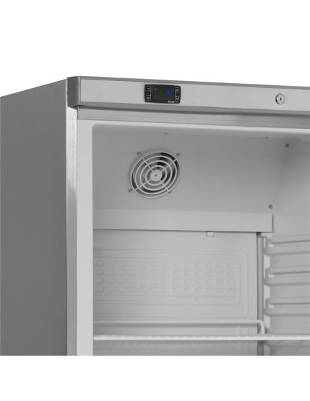 Armoire réfrigérée vitrée en inox sans canopy 119L - UR200SG