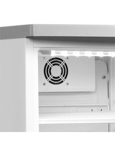 Armoire à boissons blanche sans canopy 85L - BC85W/FAN