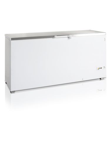 Congélateur de crème glacée 557L - Couvercle battant en acier - FR605SSL
