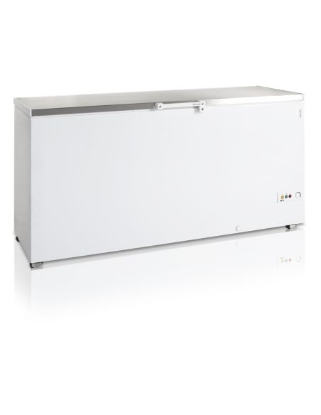Congélateur de crème glacée 557L - Couvercle battant en acier - FR605SSL