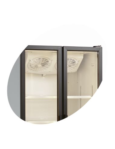 Armoire réfrigérée blanche sans canopy 535L - FS890H