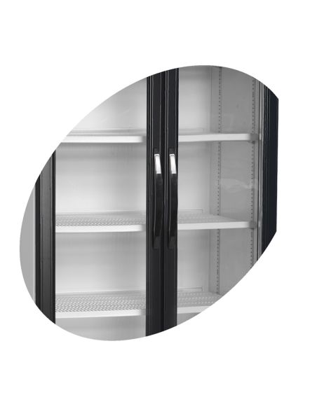 Armoire réfrigérée blanche sans canopy 535L - FS890H