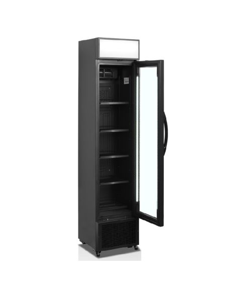 Armoire à boissons noire avec canopy 114L - FSC175HBLACK