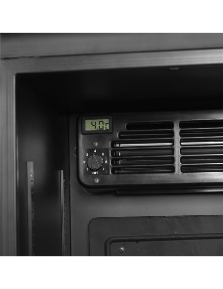 Armoire à boissons noire avec canopy 114L - FSC175HBLACK