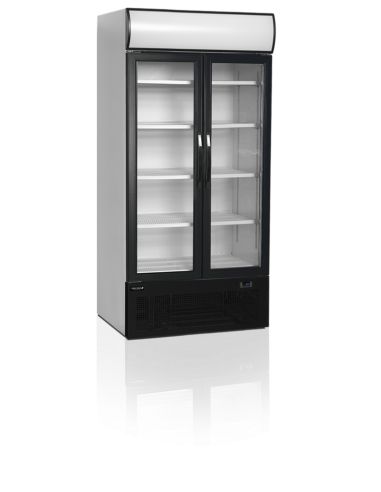 Armoire à boissons noire avec canopy 524L - FSC1000H