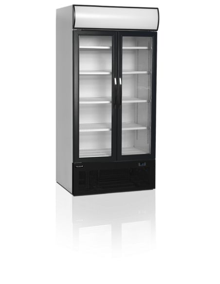Armoire à boissons noire avec canopy 524L - FSC1000H