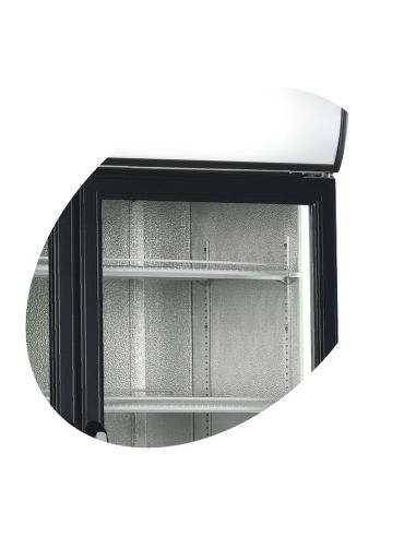 Armoire à boissons noire avec canopy 524L - FSC1000H