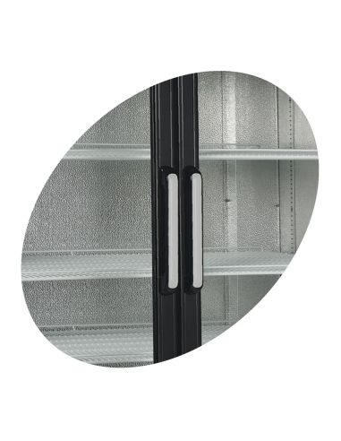 Armoire à boissons noire avec canopy 524L - FSC1000H
