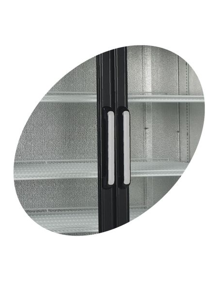 Armoire à boissons noire avec canopy 524L - FSC1000H