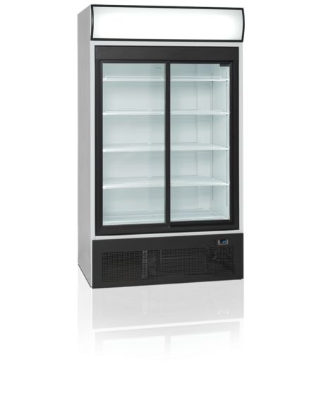 Armoire à boissons double avec portes coulissantes et canopy 710L - FSC1950S