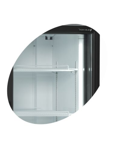 Armoire à boissons double avec portes coulissantes et canopy 710L - FSC1950S
