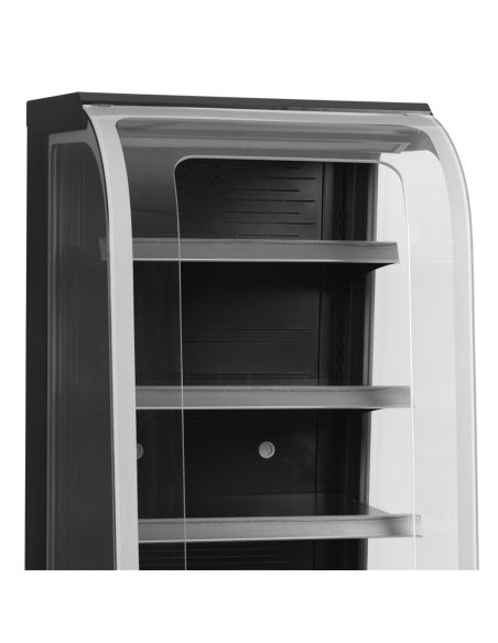 Vitrine réfrigérée murale libre service - vitres incurvées 150 litres - NOC60CC