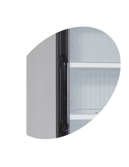 Armoire à boissons noire avec canopy 374L - SCU1450CP
