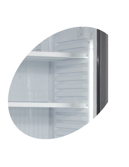Armoire à boissons noire avec canopy 374L - SCU1450CP