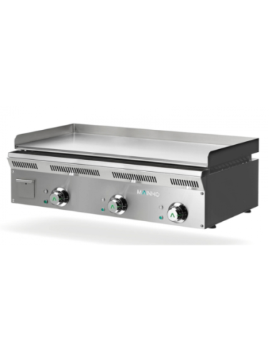 Plancha électrique ECO-LINE en CHROME - L900 | Mainho