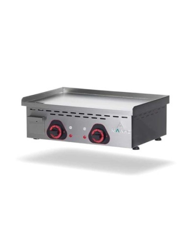 Plancha électrique ECO-CD lisse en CHROME - L610 | Mainho