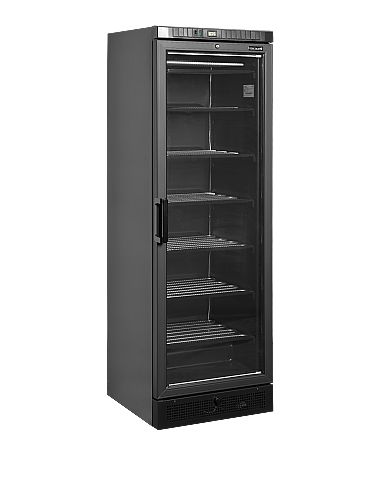 Armoire congélateur noire porte vitrée sans canopy - 270 L - UFSC371GBLACK