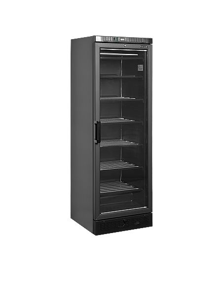Armoire congélateur noire porte vitrée sans canopy - 270 L - UFSC371GBLACK